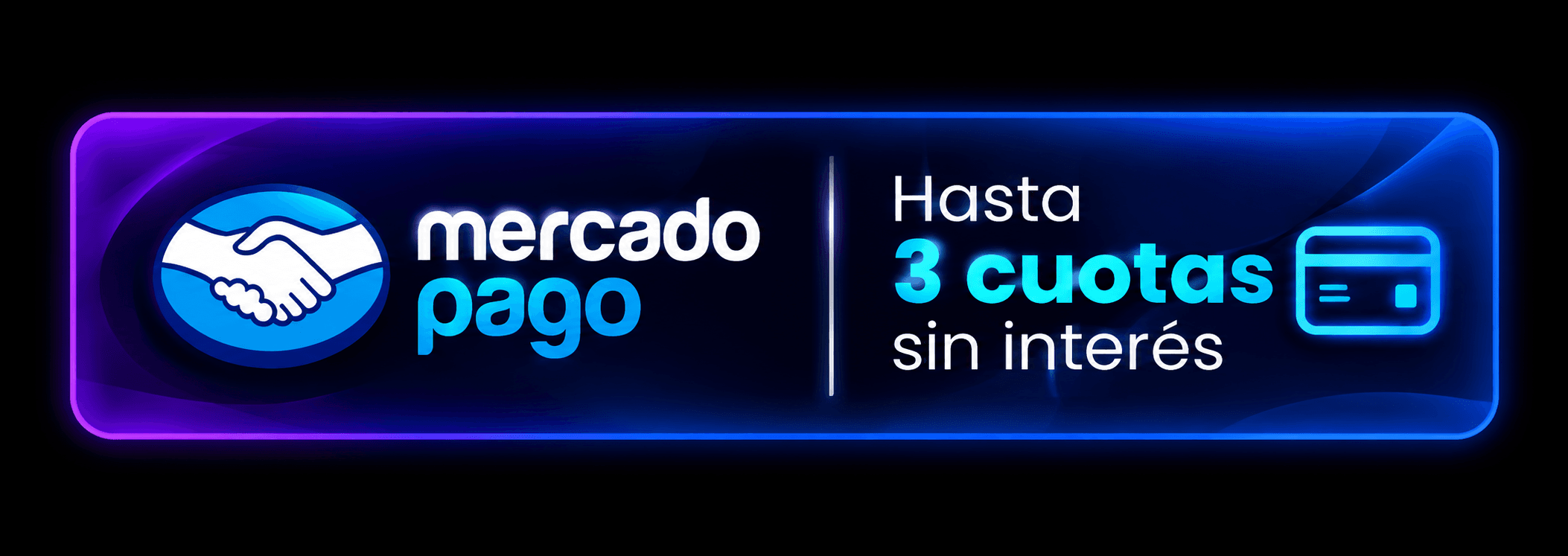 Mercado Pago - 3 cuotas sin interés